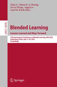 BLENDED LEARNING - CHEN L