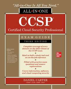 CCSP CERTIFIED CLOUD SECURITY PROFESSIONAL - DANIEL CARTER