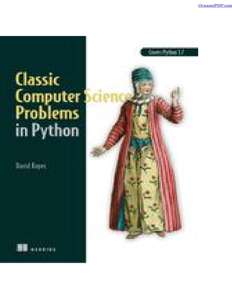 CLASSIC COMPUTER SCIENCE PROBLEMS IN PYTHON - DAVID KOPEC