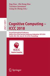 COGNITIVE COMPUTING  ICCC 2018 - JING XIAO