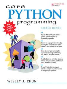 CORE PYTHON PROGRAMMING - WESLEY J CHUN