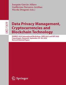 DATA PRIVACY MANAGEMENT CRYPTOCURRENCIES AND BLOCKCHAIN TECHNOLOGY - JOAQUIN GARCIA-ALFARO