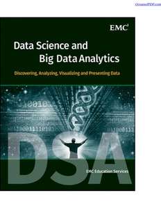 DATA SCIENCE N BIG DATA ANALYTICS - EMC EDUCATION SERVICES