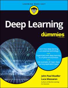 DEEP LEARNING FOR DUMMIES - JOHN PAUL MUELLER