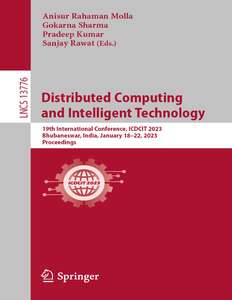 DISTRIBUTED COMPUTING AND INTELLIGENT TECHNOLOGY - ANISUR RAHAMAN MOLLA