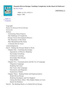 DOMAIN-DRIVEN DESIGN - ERIC EVANS