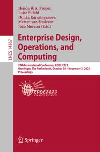 ENTERPRISE DESIGN OPERATIONS - HENDERIK A PROPER