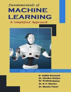 FUNDAMENTALS OF MACHINE LEARNING - ER SUDHIR GOSWAMI