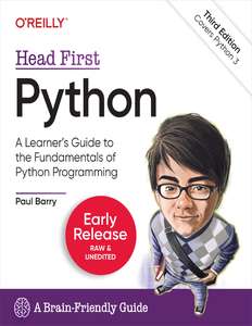 HEAD FIRST PYTHON 3RD EDITION - PAUL BARRY