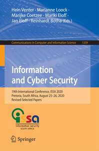 INFORMATION AND CYBER SECURITY - HEIN VENTER