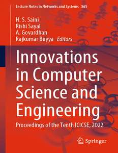 INNOVATIONS IN COMPUTER SCIENCE AND ENGINEERING - H S SAINI