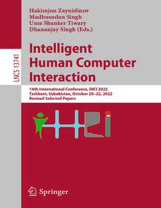 INTELLIGENT HUMAN COMPUTER INTERACTION - HAKIMJON ZAYNIDINOV