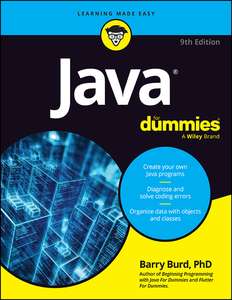 JAVA FOR DUMMIES 9TH EDITION - BARRY BURD