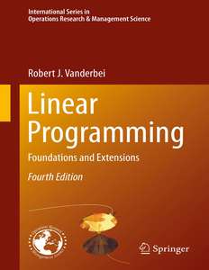 LINEAR PROGRAMMING - ROBERT J VANDERBEI