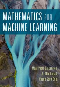 MATHEMATICS FOR MACHINE LEARNING - MARC PETER DEISENROTH