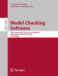 MODEL CHECKING SOFTWARE - GEORGIANA CALTAIS