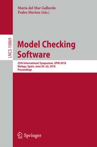 MODEL CHECKING SOFTWARE - MARIA DEL MAR GALLARDO MARIA