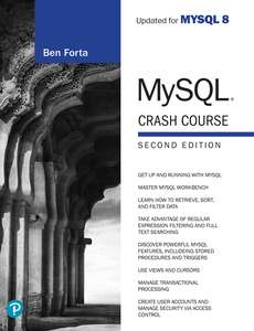 MYSQL CRASH COURSE 2ND EDITION - BEN FORTA
