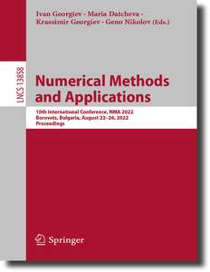 NUMERICAL METHODS AND APPLICATIONS - IVAN GEORGIEV