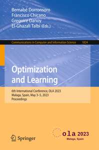 OPTIMIZATION AND LEARNING  6TH INTERNATIONAL CONFERENCE - BERNABE DORRONSORO