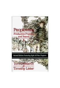 PEOPLEWARE - TOM DEMARCO