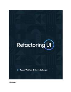 REFACTORING UI - STEVE SCHOGER