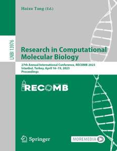 RESEARCH IN COMPUTATIONAL MOLECULAR BIOLOGY - HAIXU TANG