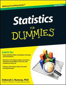 STATISTICS FOR DUMMIESR - DEBORAH J RUMSEY