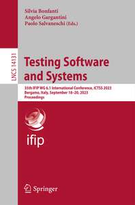 TESTING SOFTWARE AND SYSTEMS - SILVIA BONFANTI