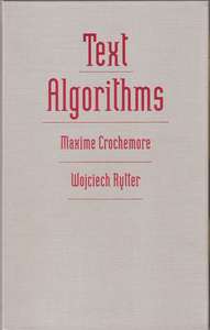 TEXT ALGORITHMS - MAXIME CROCHEMORE