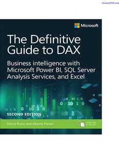 THE DEFINITIVE GUIDE TO DAX - MARCO RUSSO ALBERTO FERRARI