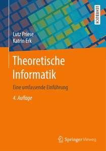 THEORETISCHE INFORMATIK GERMAN EDITION - LUTZ PRIESE