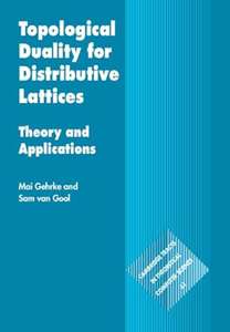 TOPOLOGICAL DUALITY FOR DISTRIBUTIVE LATTICES - MAI GEHRKE