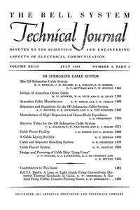 BSTJ V43N04 196407 PART 1