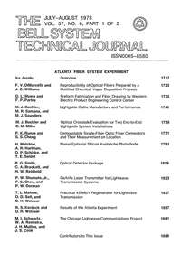 BSTJ V57N06 197807 PART 1