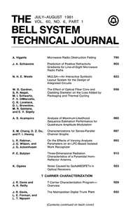 BSTJ V60N06 198107 PART 1