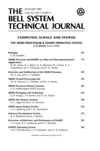 BSTJ V62N01 198301 PART 2