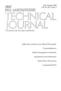 BSTJ V63N06 198407 PART 1