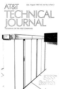 BSTJ V64N06 198507 PART 2