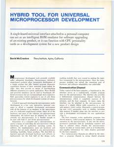 COMPUTER DESIGN V19 N04 198004 HYBRID TOOL FOR MICROPROCESSOR DESIGN