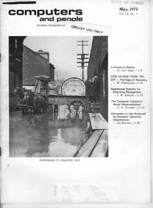 COMPUTERS AND PEOPLE V24 N05 197505