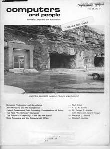 COMPUTERS AND PEOPLE V24 N09 197509