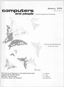 COMPUTERS AND PEOPLE V25 N01 197601