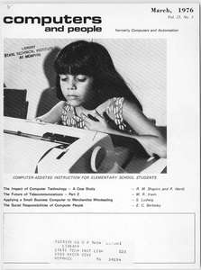COMPUTERS AND PEOPLE V25 N03 197603