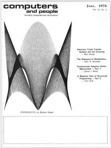 COMPUTERS AND PEOPLE V25 N06 197606