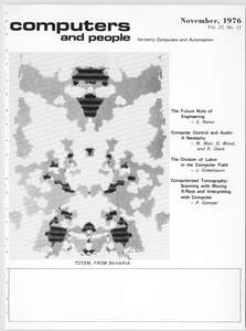 COMPUTERS AND PEOPLE V25 N11 197611