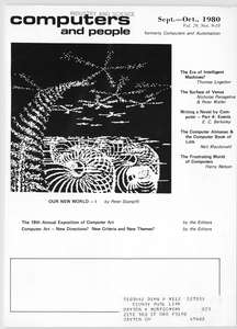 COMPUTERS AND PEOPLE V29 N09-10 198009