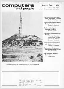 COMPUTERS AND PEOPLE V29 N11-12 198011