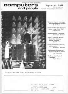 COMPUTERS AND PEOPLE V30 N09-10 198109