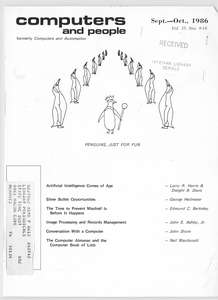 COMPUTERS AND PEOPLE V35 N09-10 198609
